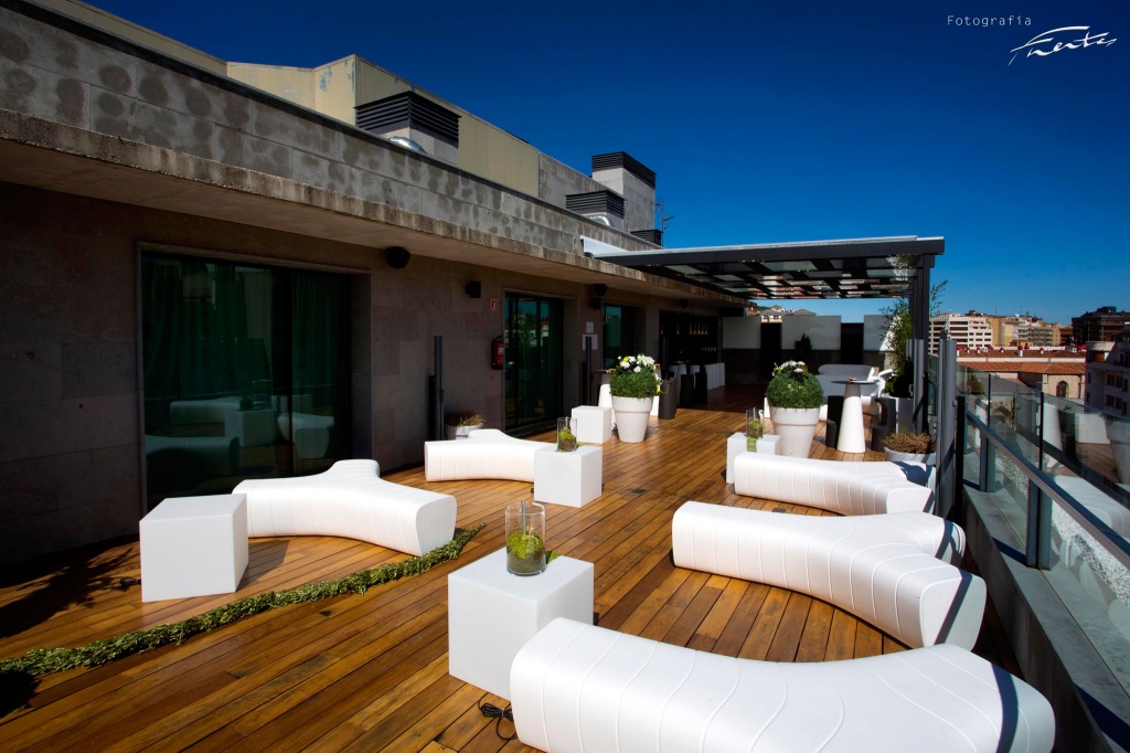 Silken Terraza Sky Bar Silken Gran Teatro Hotel Burgos