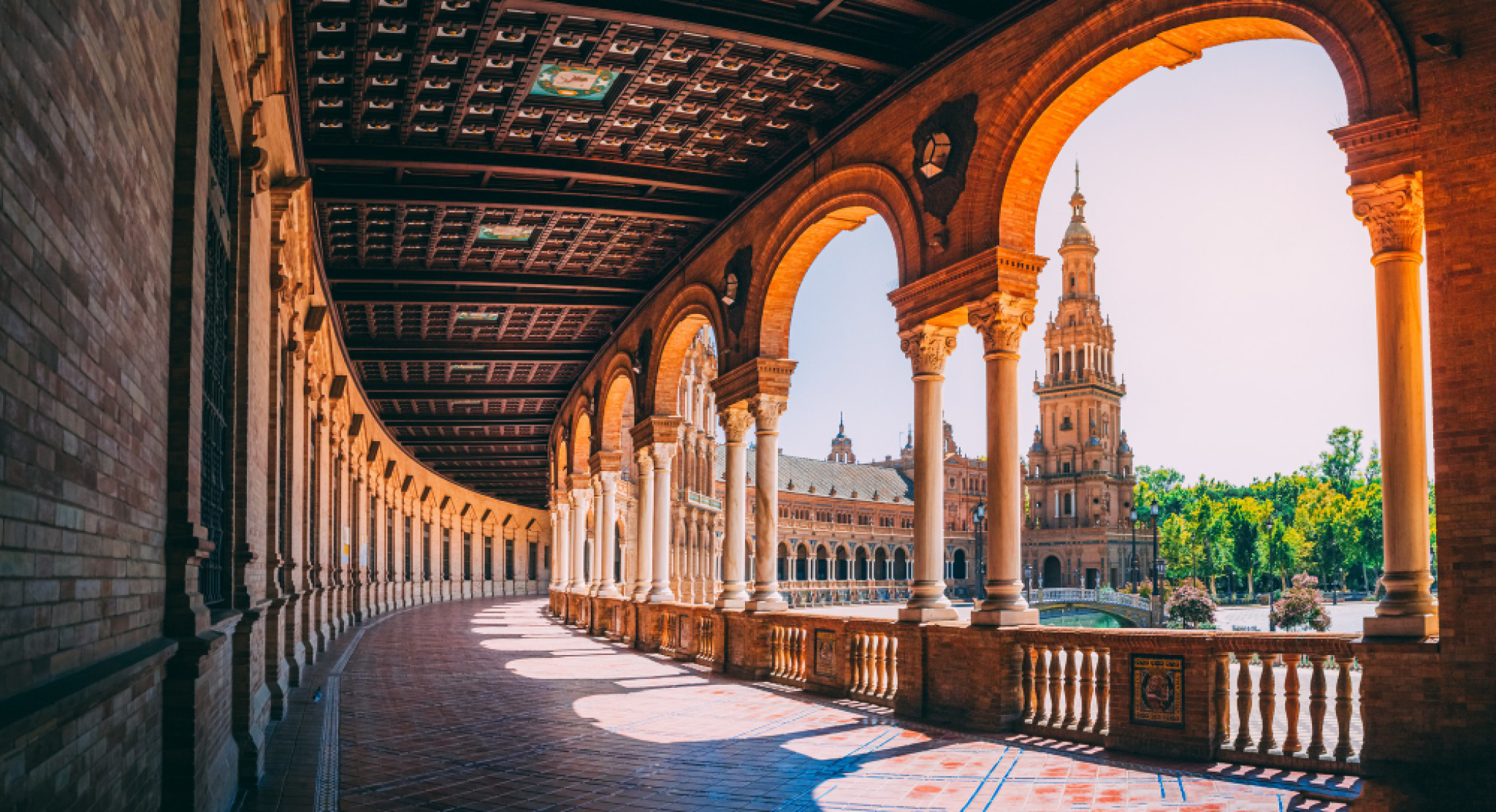 España vistas Sevilla arquitectura