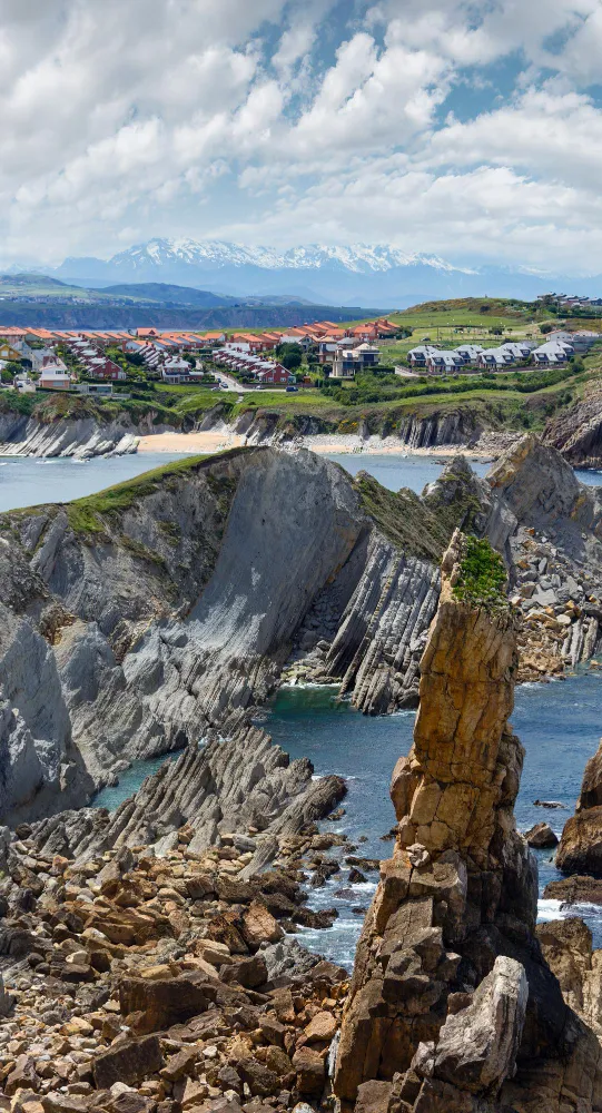 vistas e cantabria costa españa