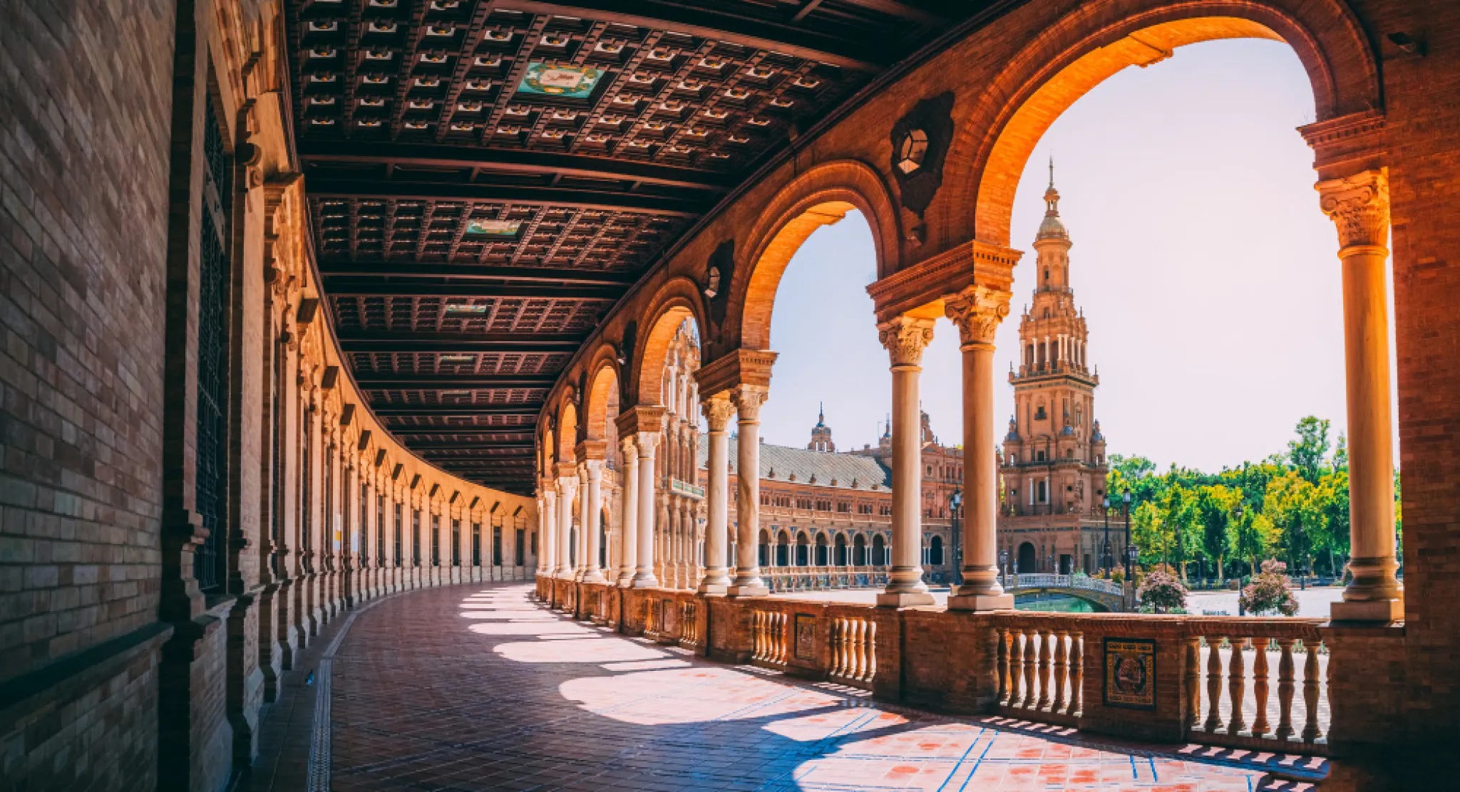 Spanien Ansichten Sevilla Architektur